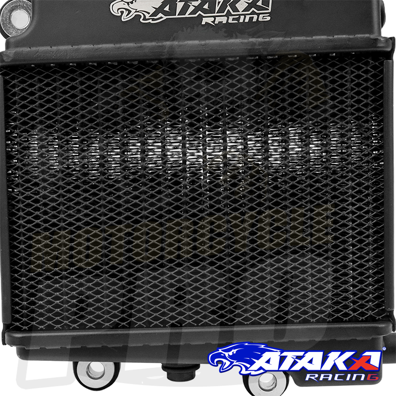 ATAKA Motorcycle Black 407ML Refit Big Radiator Assy For YAMAHA NMAX V2 ...