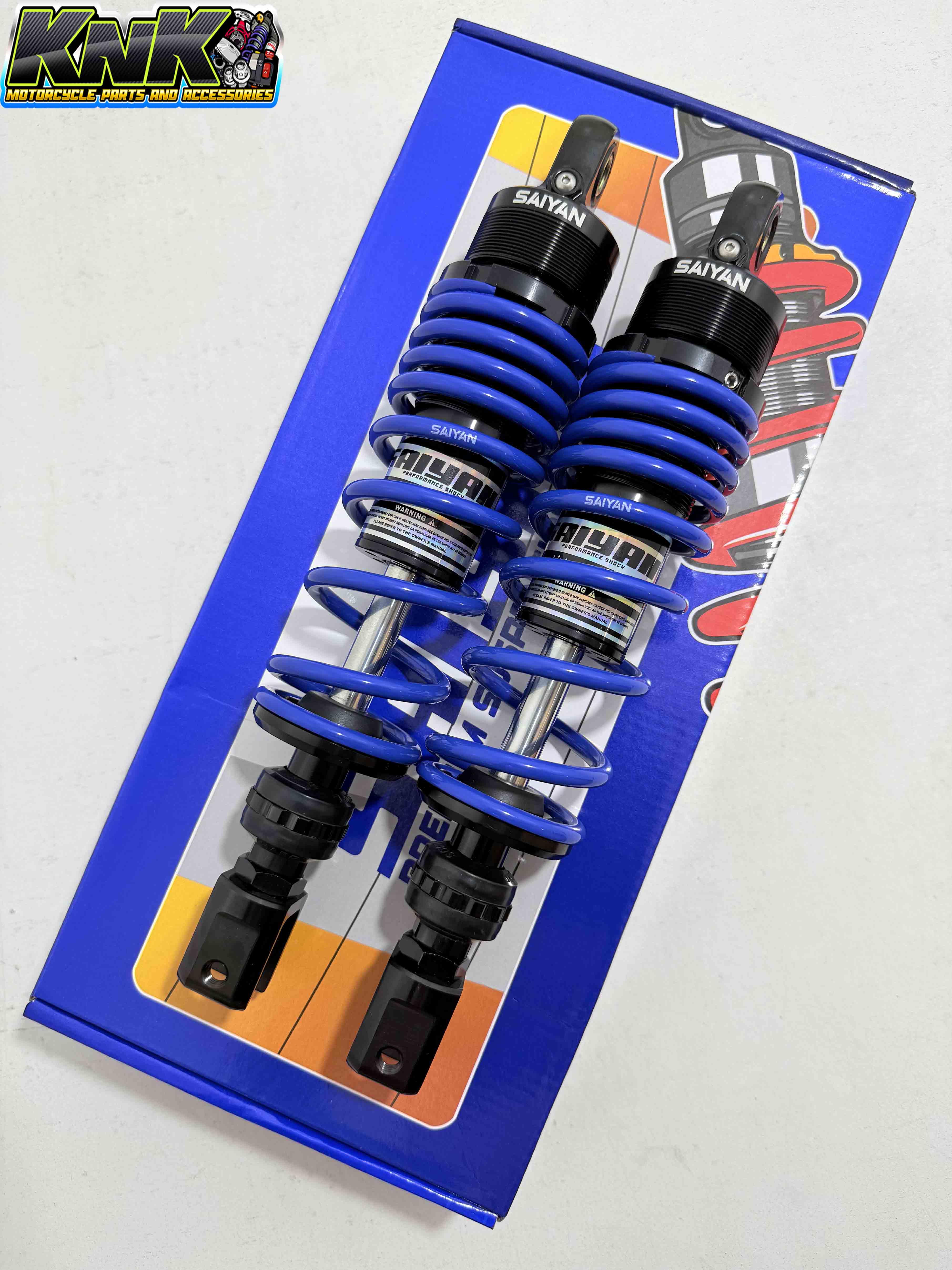 SAIYAN SUSPENSION FULLY REBOUND 305MM-335MM FOR AEROX NMAX V2 NMAX V1 ...