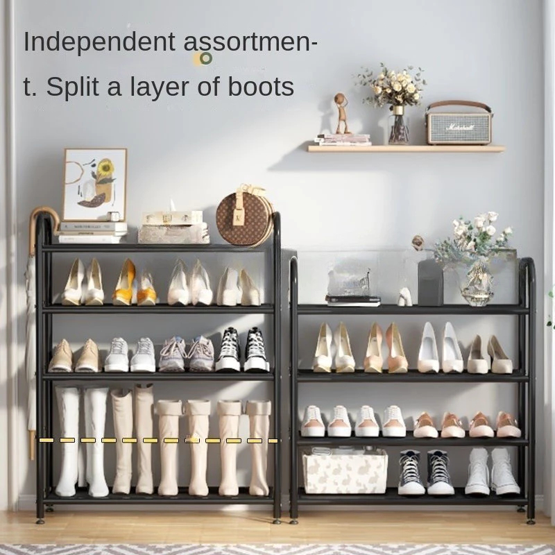 4/5/6/7/8-Layer Shoe Rack Organizer Home Storage Rack Stockable Shoes ...