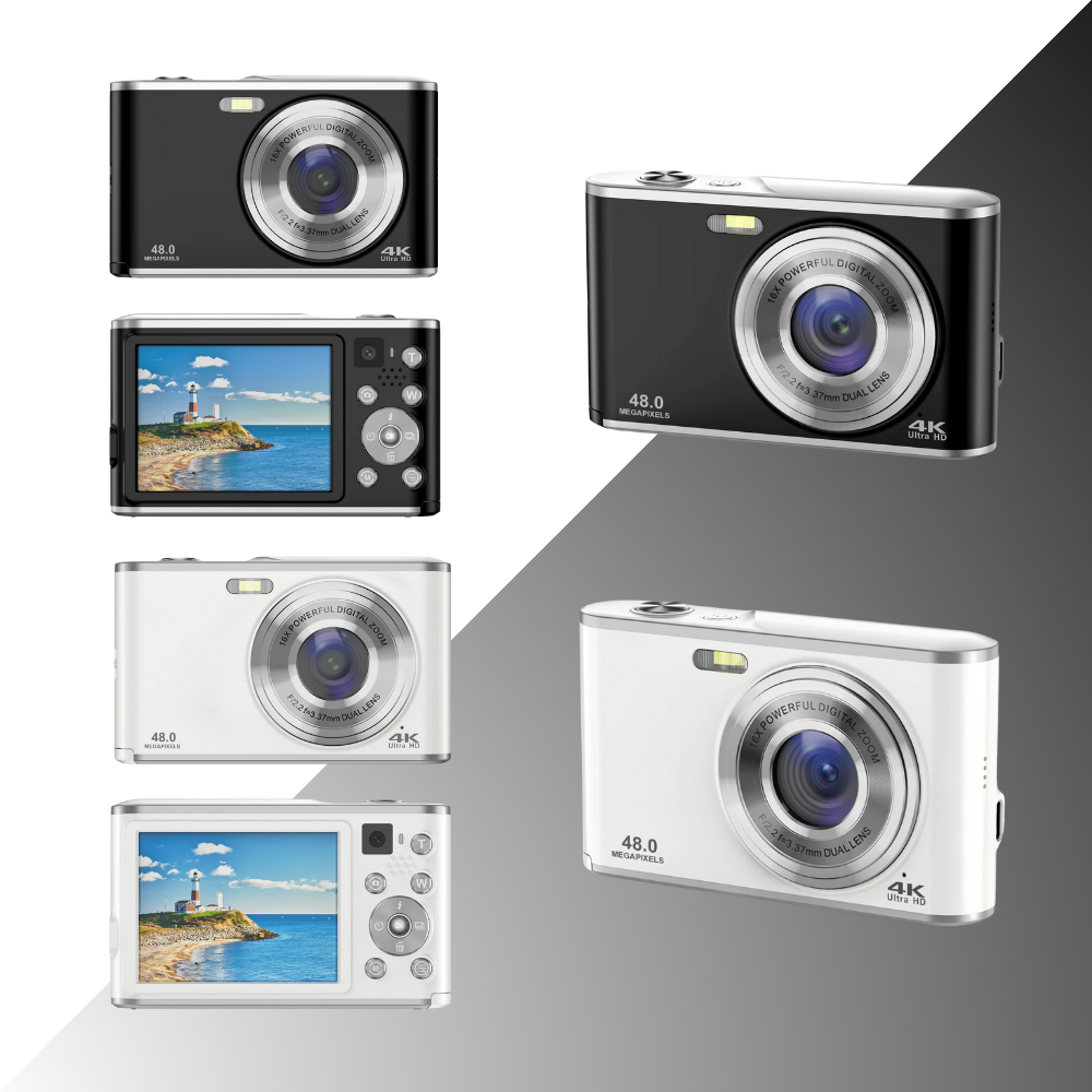 SONGDIAN DC306L 48MP Digital Vlogging Camera 4K UHD with Selfie Lens ...