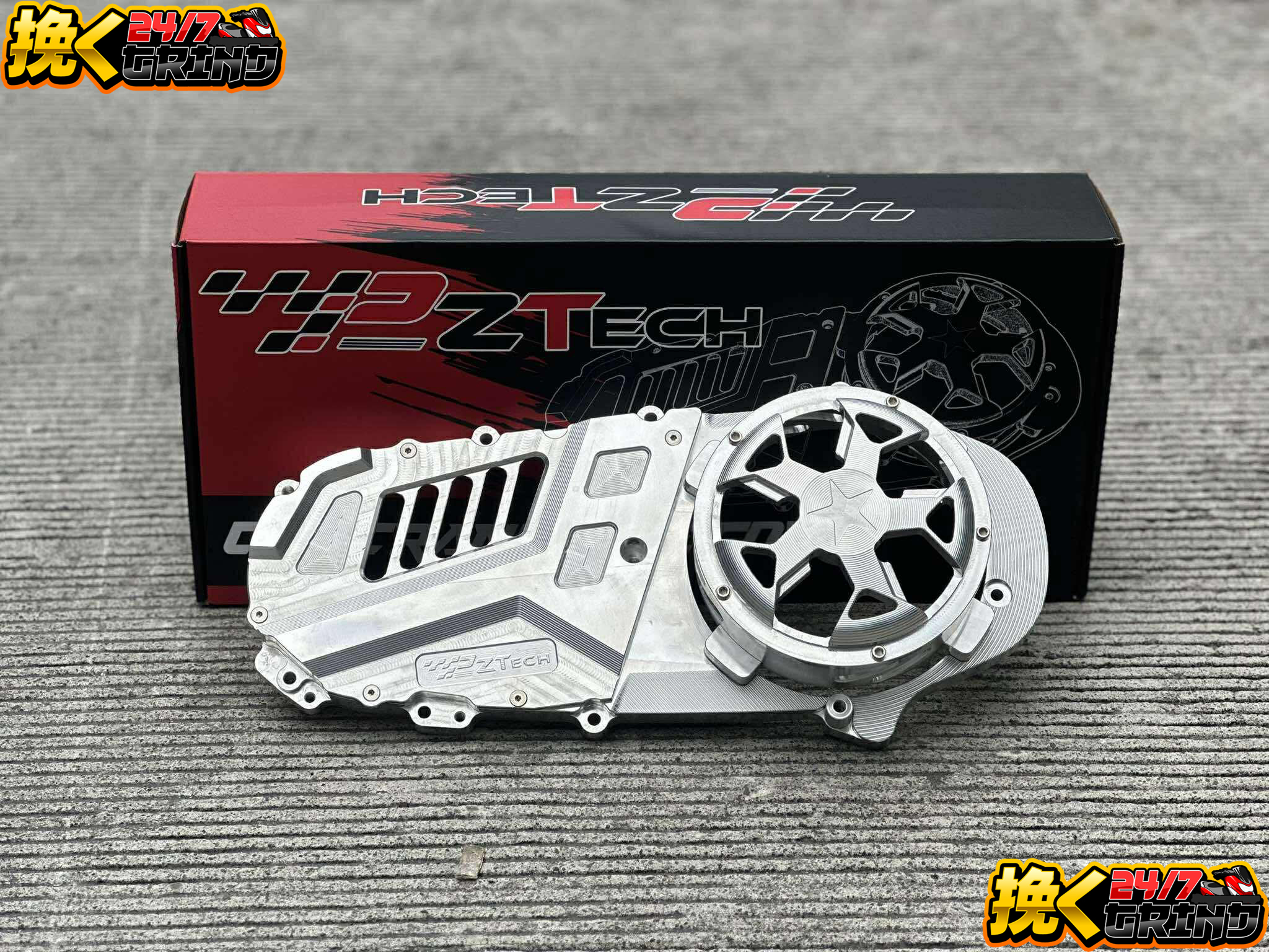 PZ TECH CNC Crankcase Cover For Giorno 125 / PCX 160 / Click 160 / ADV ...