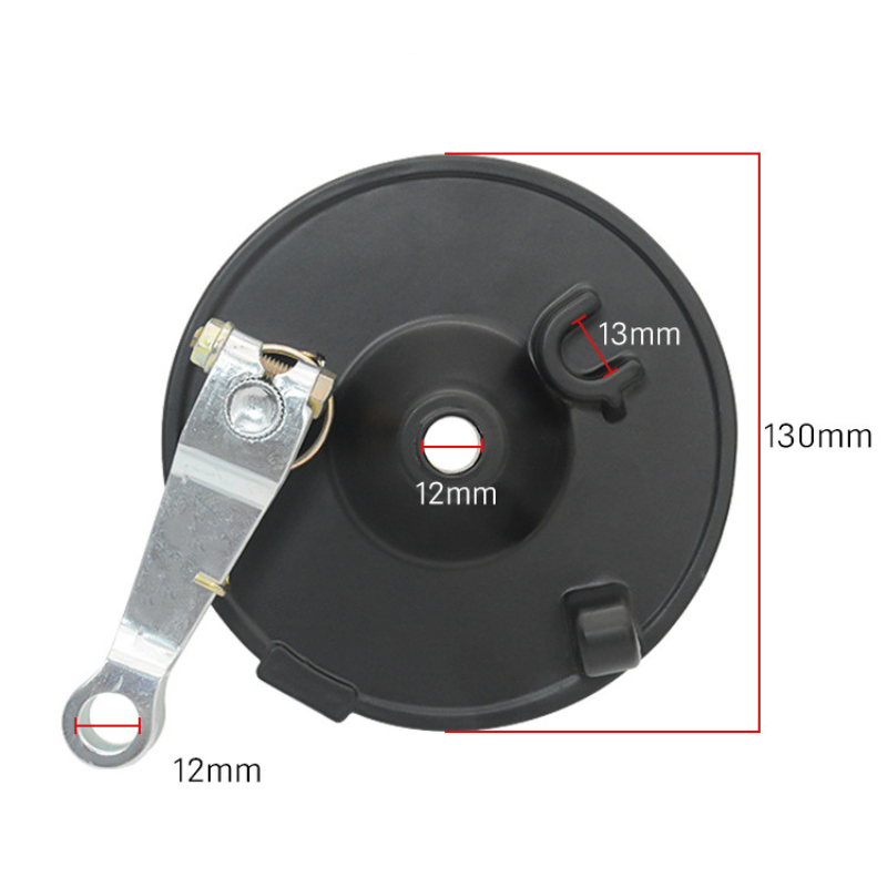 E bike Front Brake Block Assembly 10MM 12MM 110 Type Drum Brake With ...