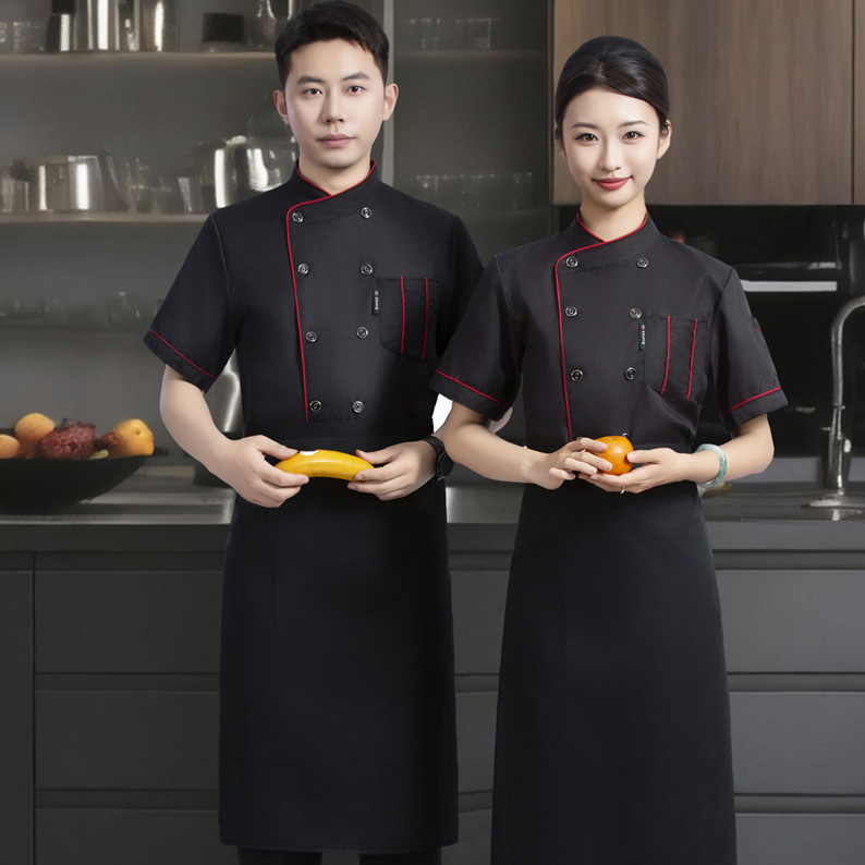 Chef Uniform For Men/Women Jacket Chef Costume Catering Uniform ...