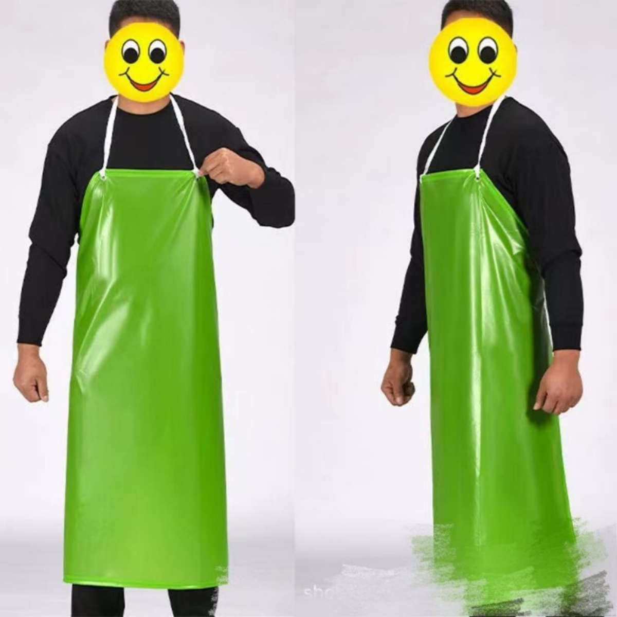 Reusable 6-Color PVC Oxford Waterproof Apron for Dishwashing Water ...