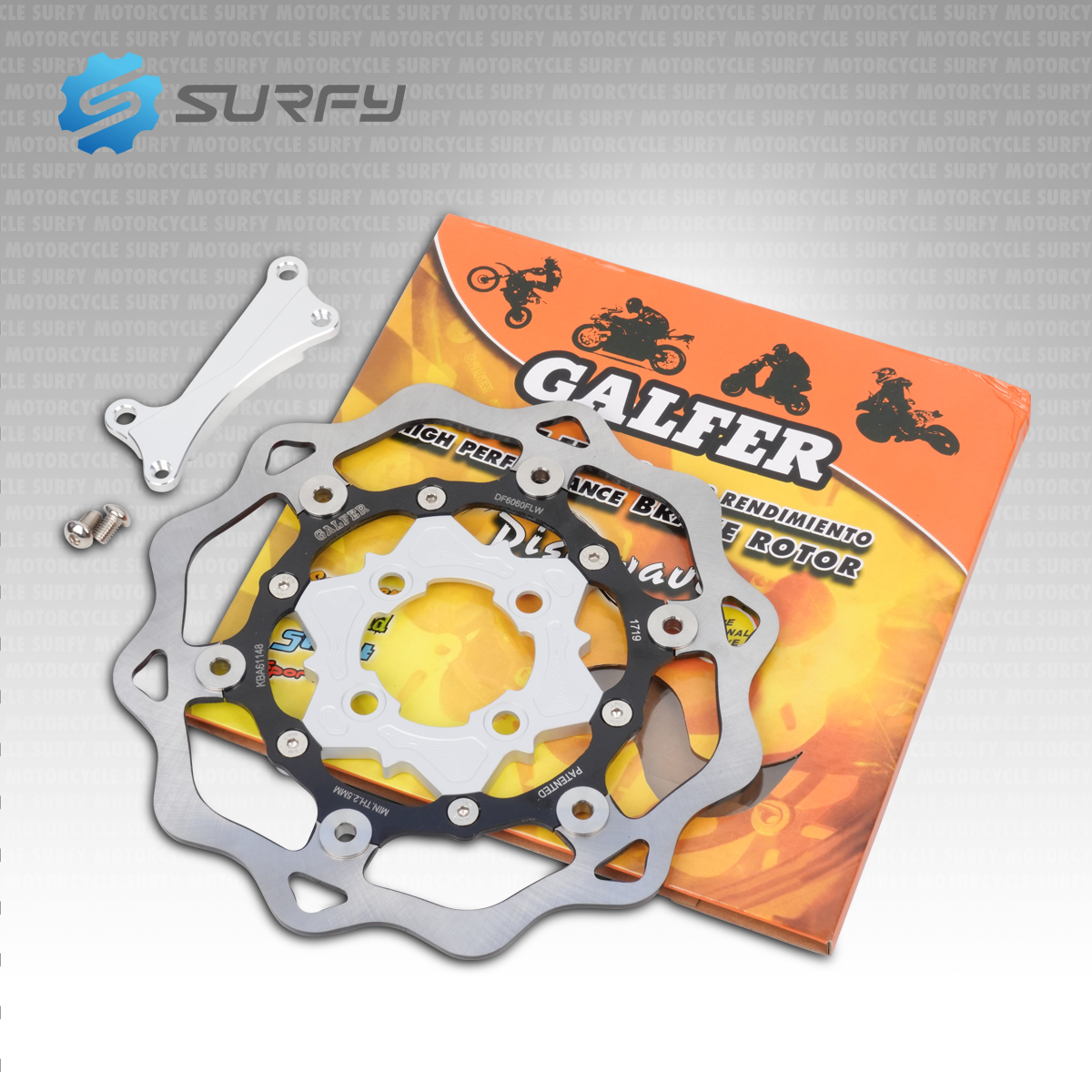 Galfer CNC Floating Disc 260mm Common 4holes For Mio/Click/Beat/Genio ...