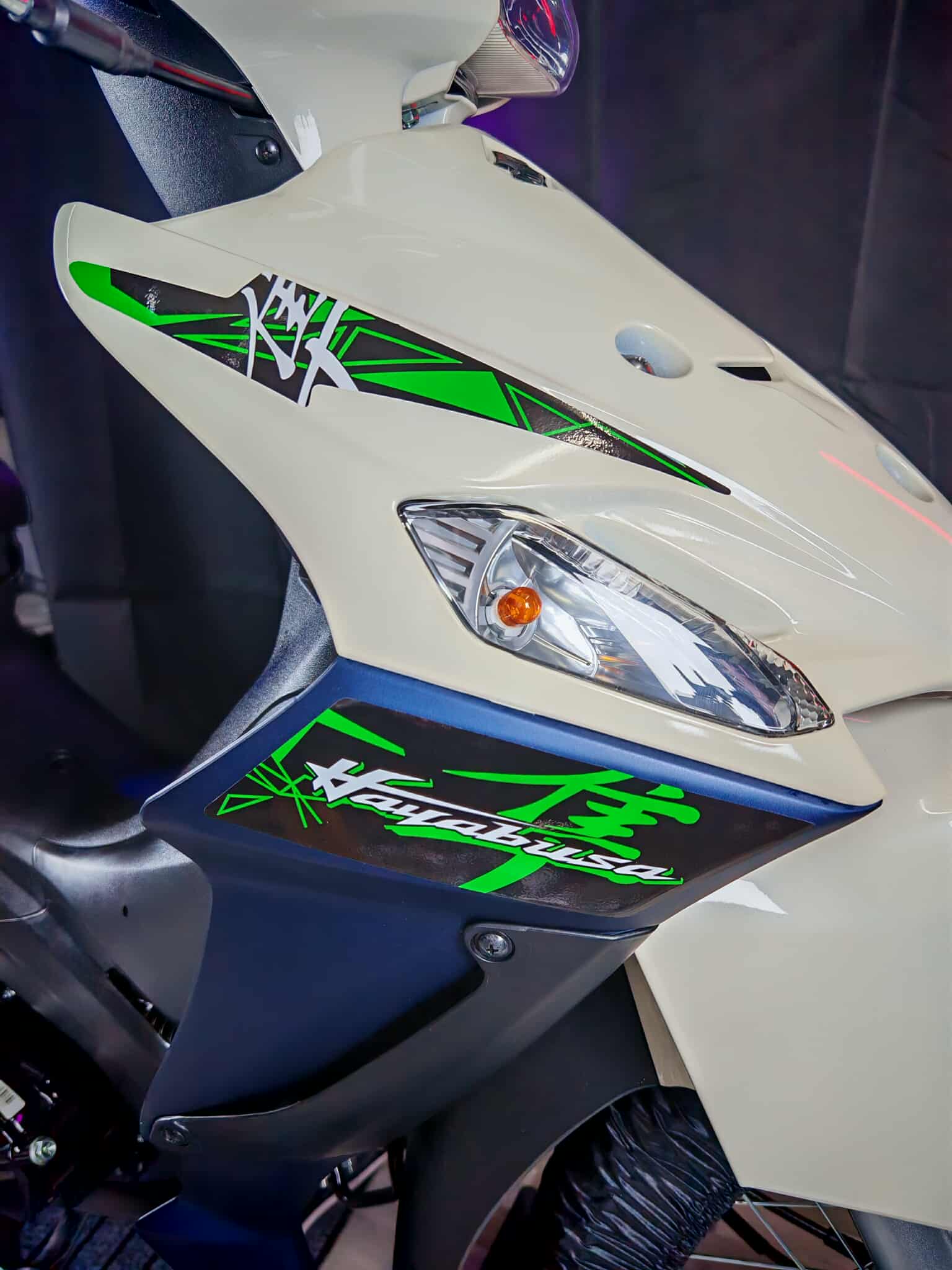 Smash 115 Hayabusa Vitrum Decals with Freebies Stickers Thailand Indo ...