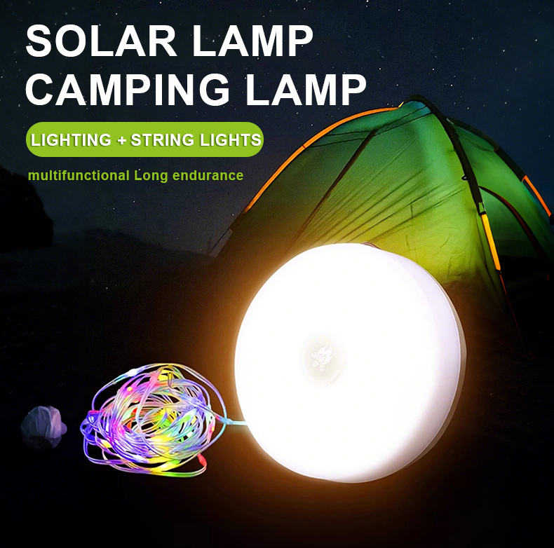 LED lights strip camping light rechargeable Waterproof 8 meter Stowable ...