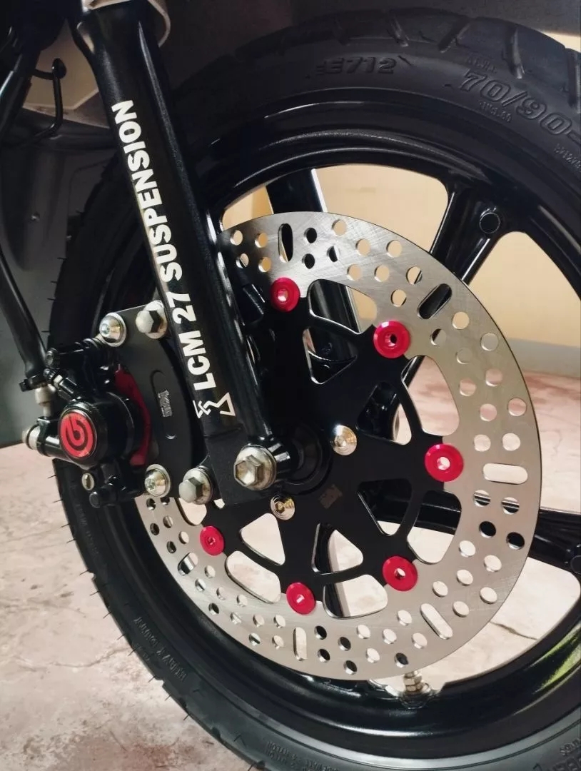 Disc 260mm 3 holes Mio i 125/M3 Disc Brake w/bracket | Shopee Philippines