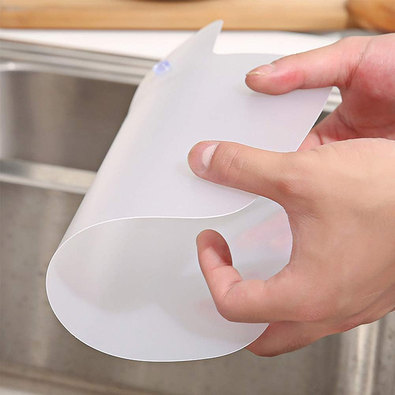 5Pcs Lightweight Suction Cup Splash Guard Translucent Sink Splash Guard ...