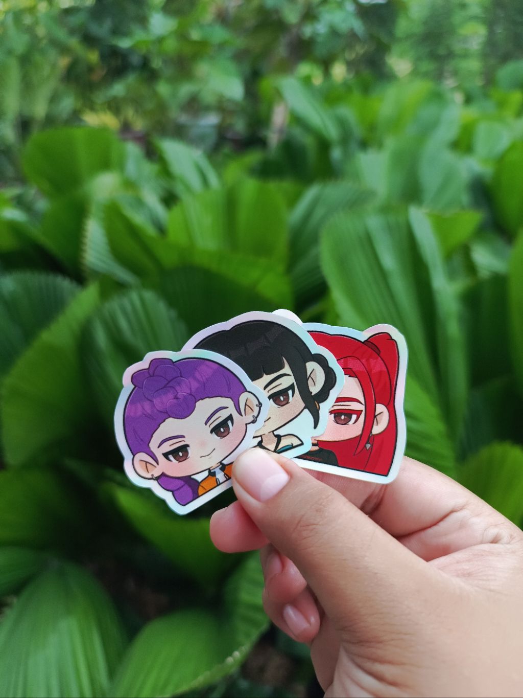 Huntrix Holo Sticker Set Kpop Demon Hunter | Shopee Philippines