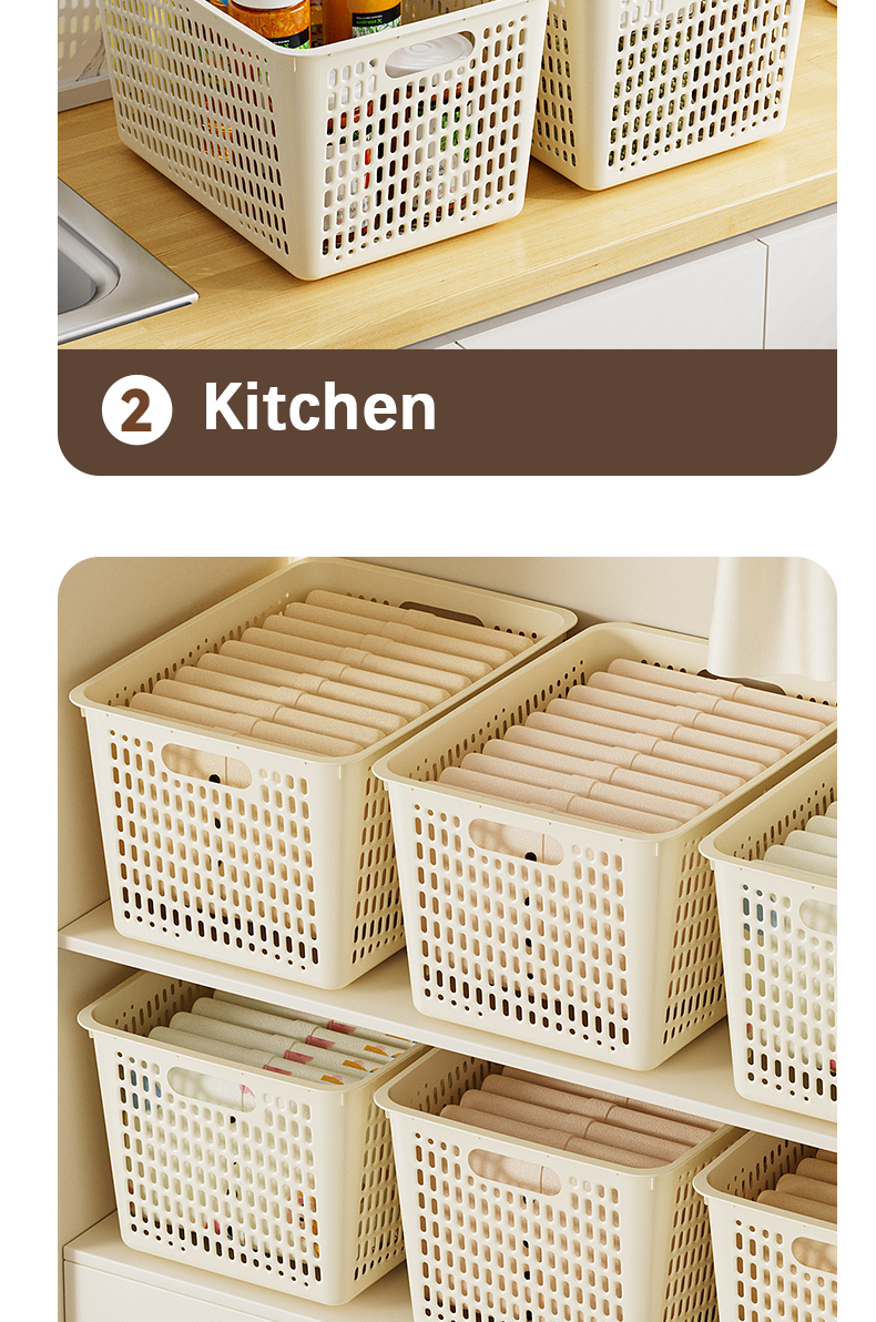 Nest Storage Box Rectangular with cover Basket Organizer Office ...