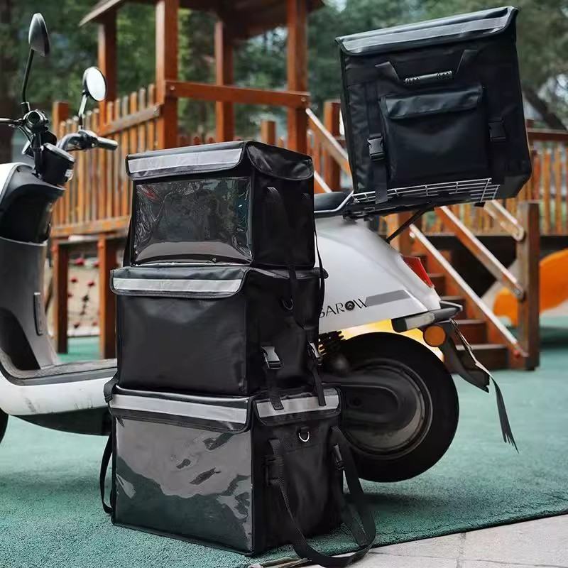 32/48/62L Food Delivery Bag Motorcycle Insulated Grab Delivery Box ...