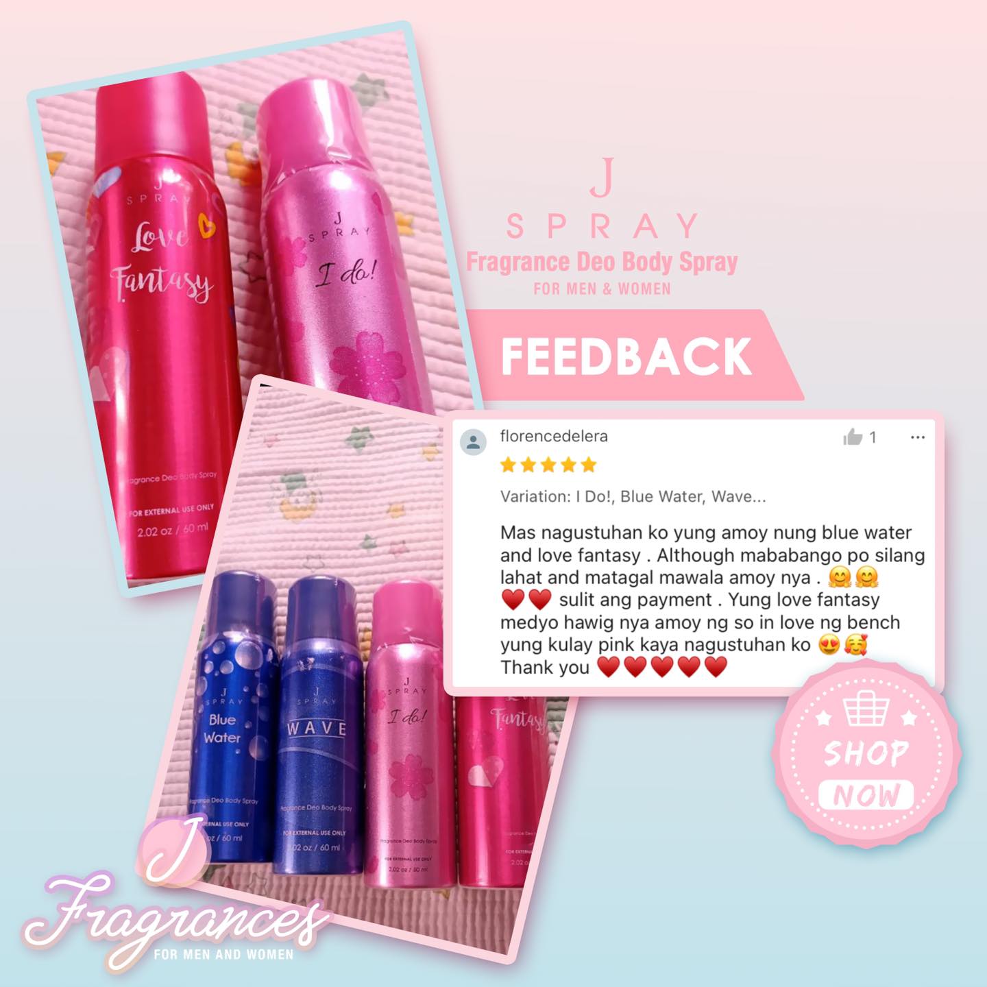 J Spray Perfume Buy2 Take1 Be With You 60ml Body Fragrance Spray ...