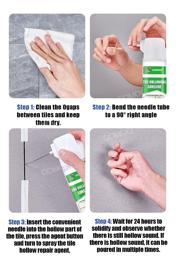 COD Floor Tile Adhesive Repair Glue 700ml Filler Anti Fungus Wall ...