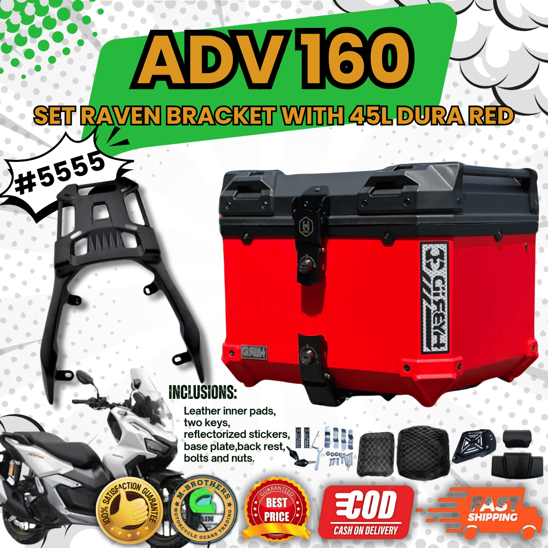 RAVEN BRACKET SET for ADV 160 with Topbox 30/32/36/45 Liters ...