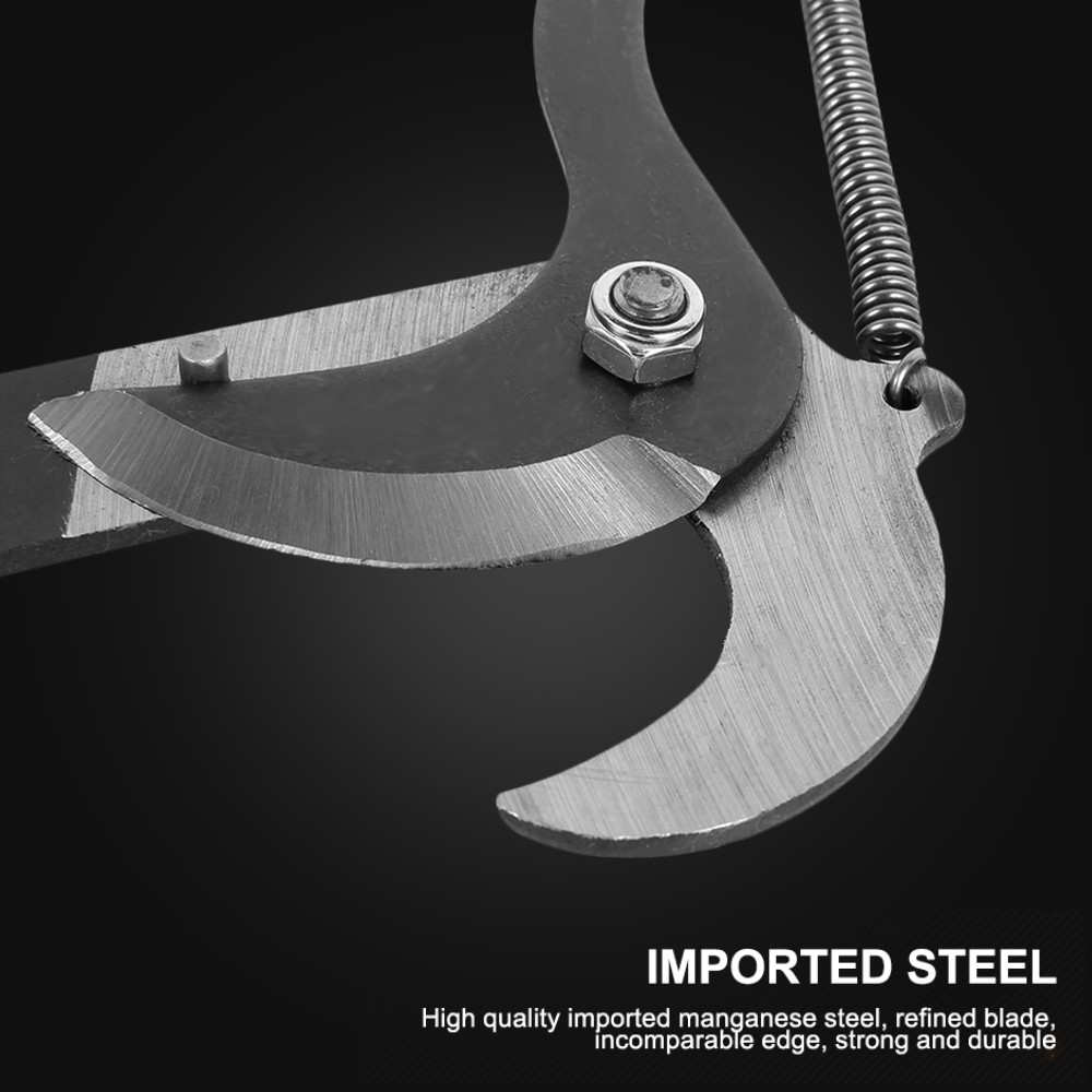 Telescopic high-branch shears with rope fruit picker high-altitude ...