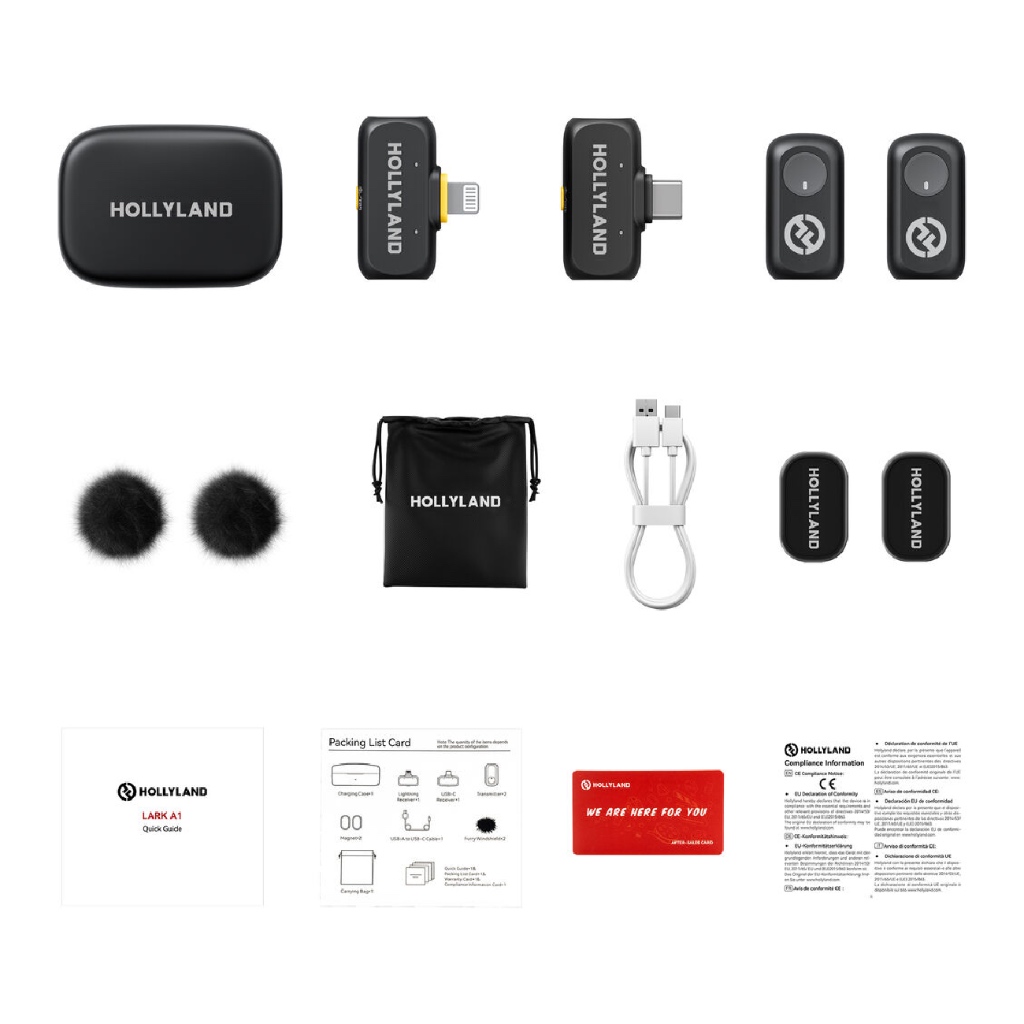 Altitude | Hollyland Lark A1 Combo Dual Channel Digital Wireless ...