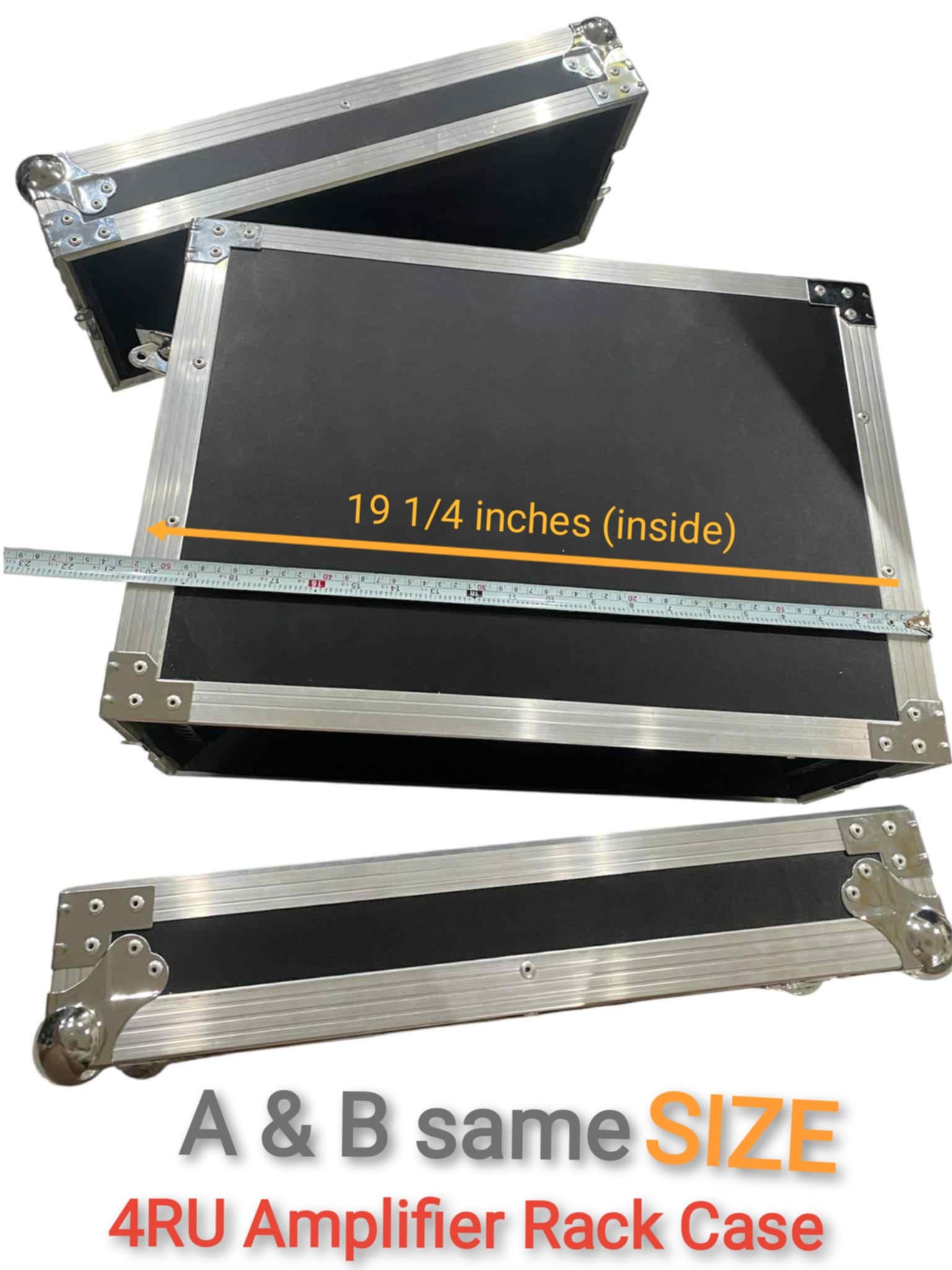 4RU Amplifier Rack Case Professional Audio Power Amplifier FlightCase ...