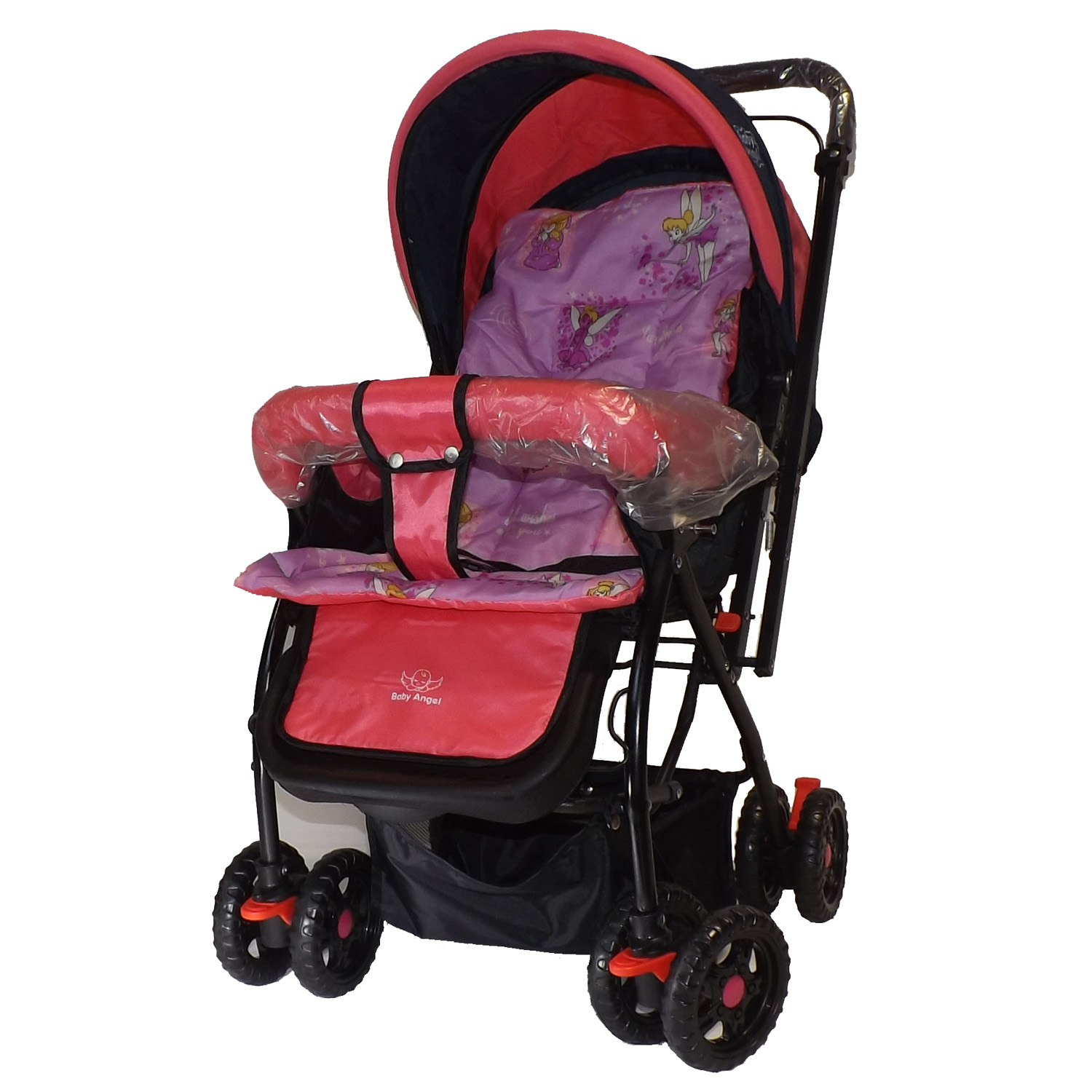Baby Angel ST7301J 3-WAY Stroller, Reversible handle, NAHIHIGA w/ FREE ...