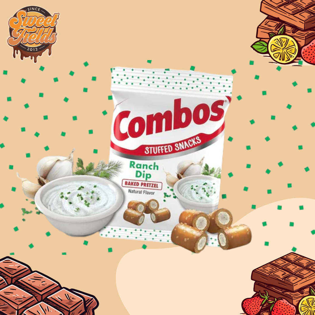 Combos Stuffed Snacks Ranch Dip, 178g | Shopee Philippines