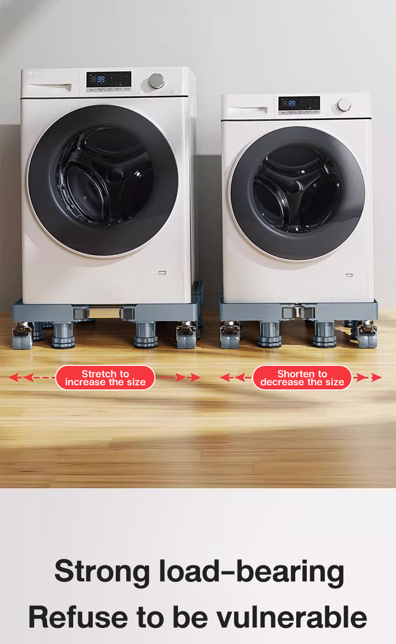 Ref Stand Washing Machine Stand with Wheels 8 Legs 8 Wheels Patungan ng ...