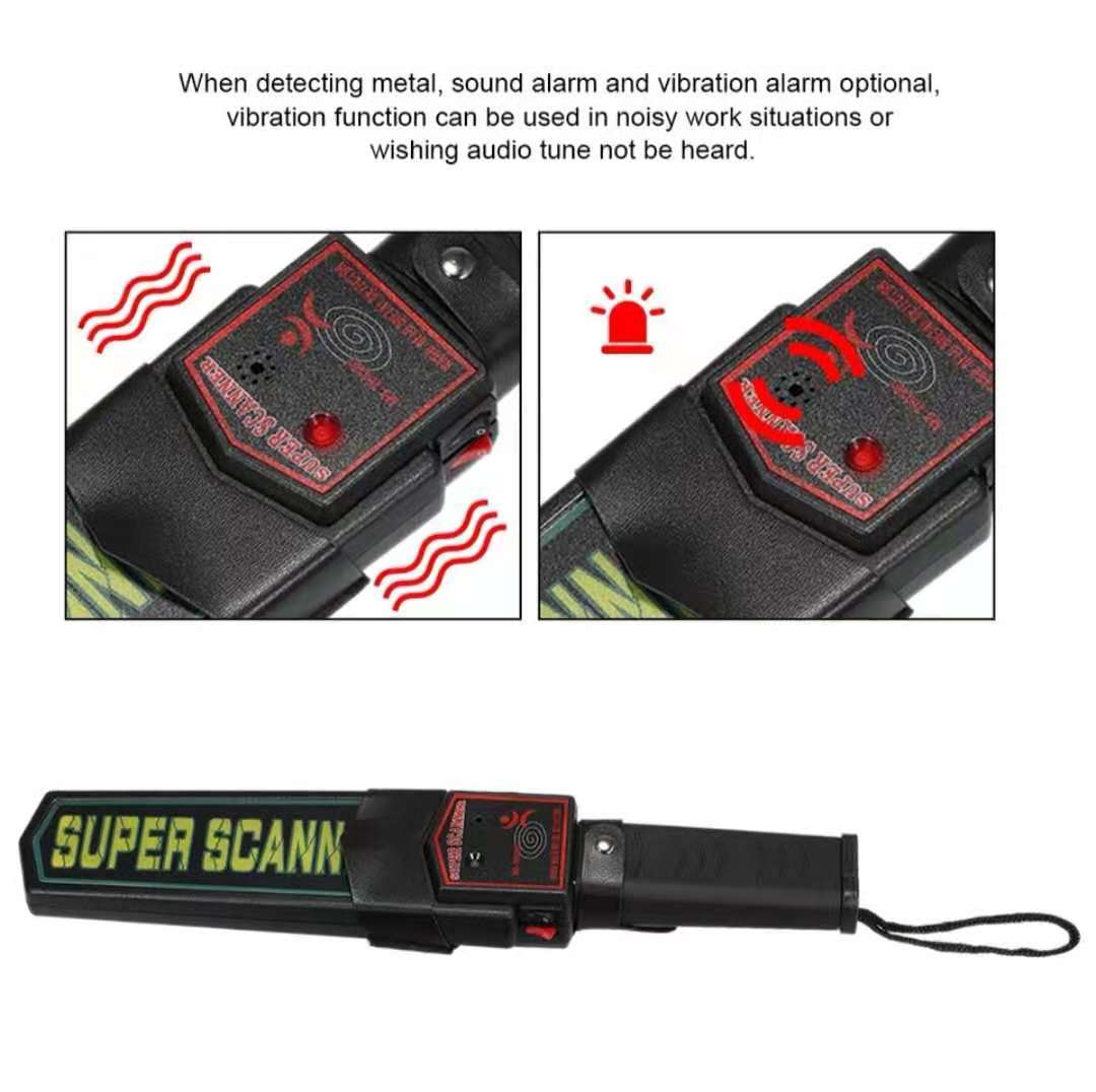 Metal Detector GARRETT Super Scanner Professional Portable Metal knife ...