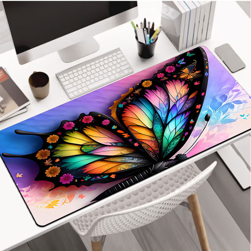 1pc Dreamy Butterfly Large Mouse Pad computer mat Desk Mat keyboard mat ...