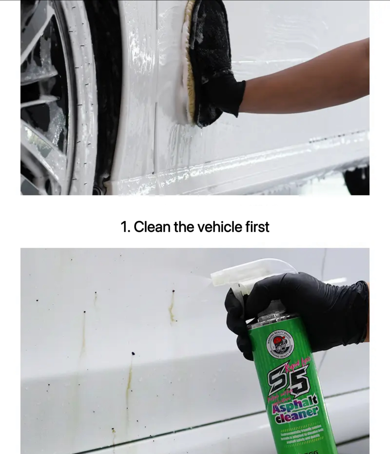 SGG S5 Asphalt Cleaner Tar Adhesive Sticker Glue Remover 500ml | Shopee ...