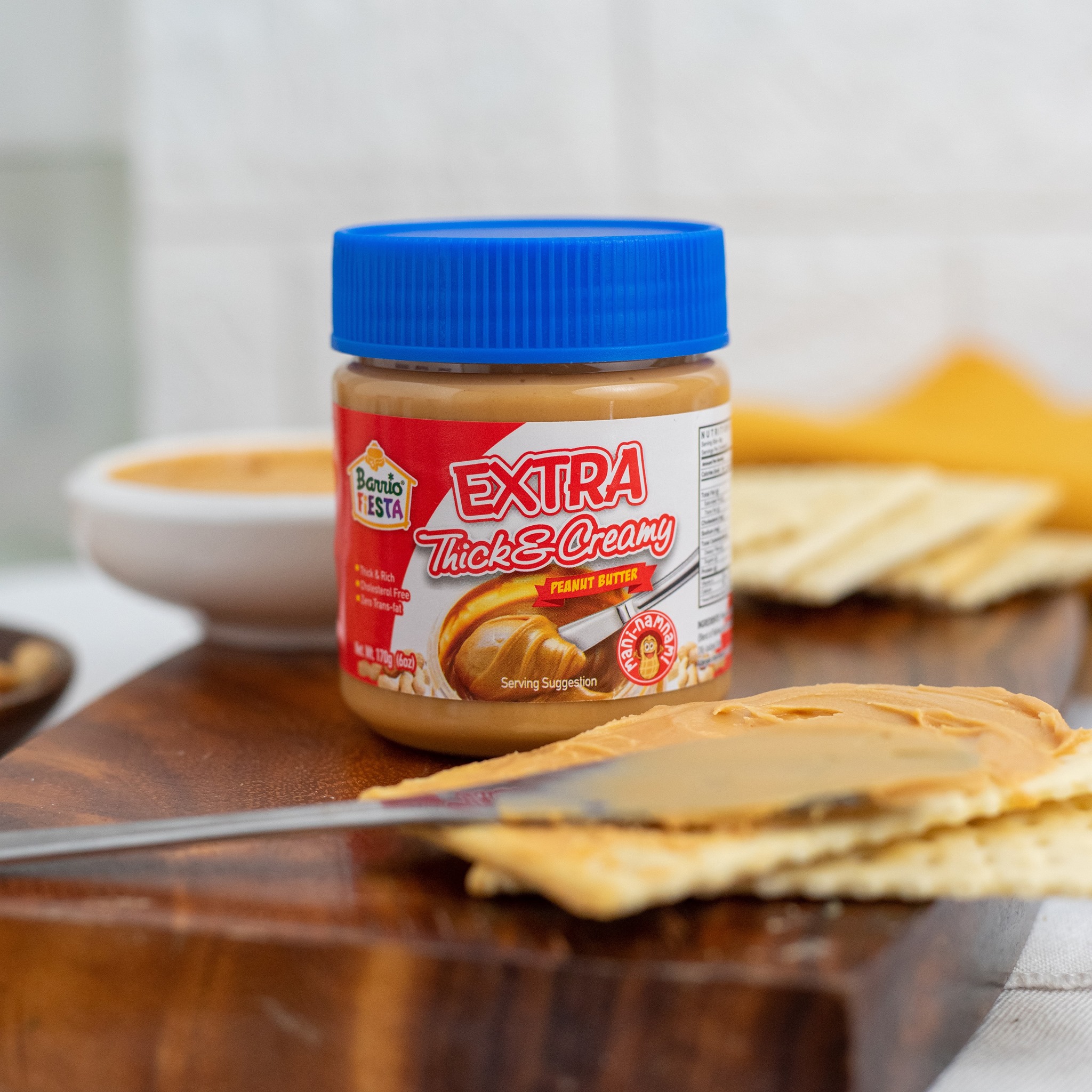 Barrio Fiesta Extra Thick and Creamy Peanut Butter Spread 170g ...