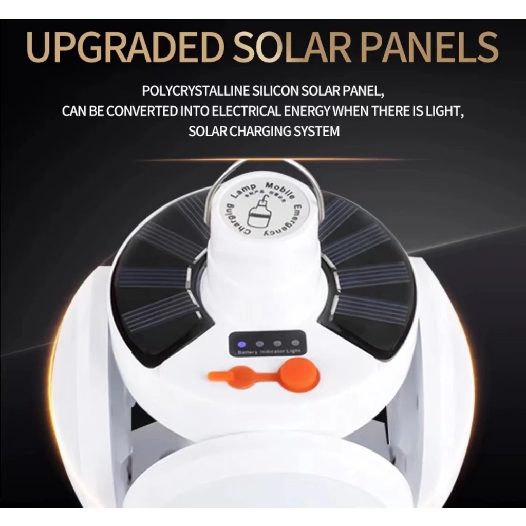 Solar waterproof multi-scene emergency light dual-mode charging outdoor ...