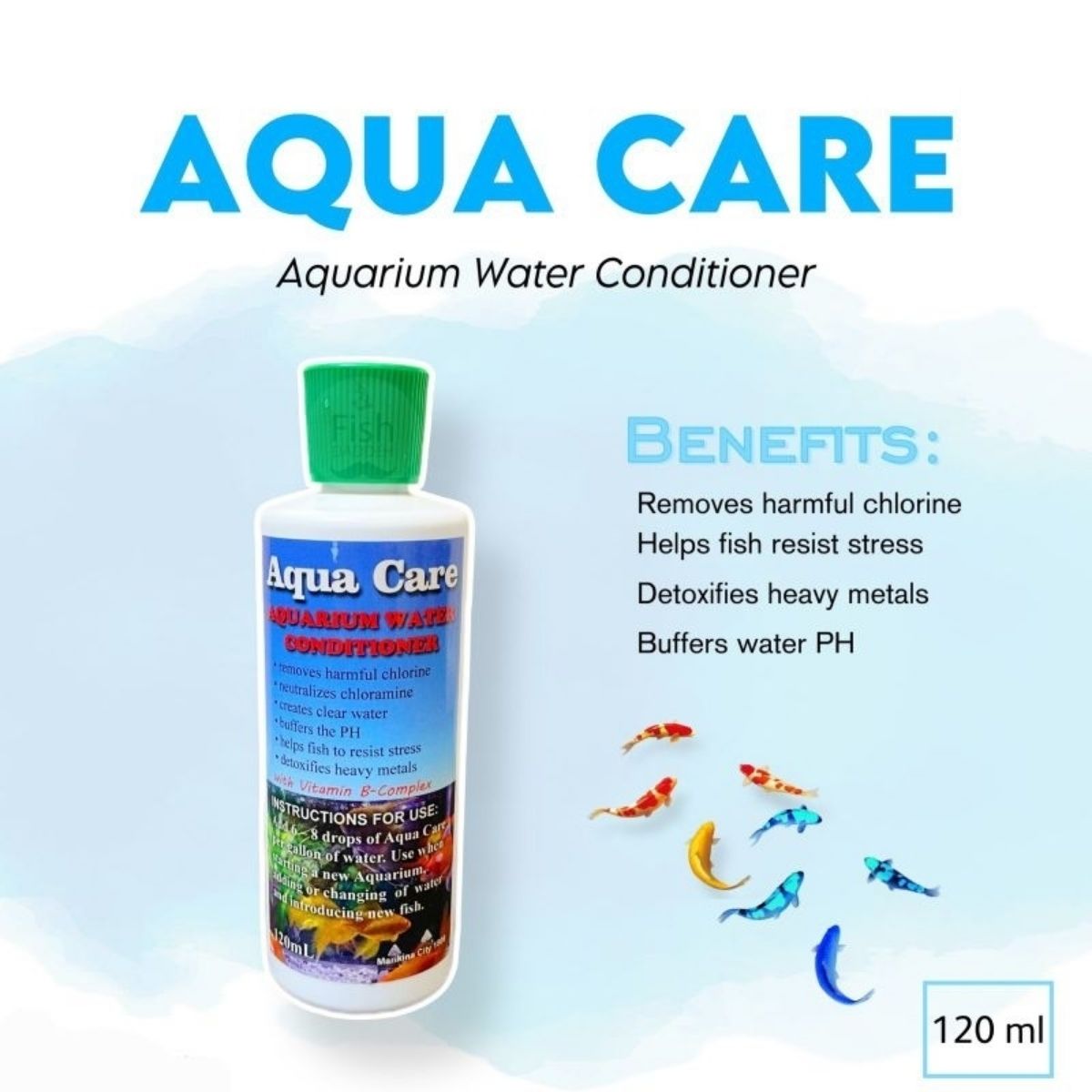Visual Reference: Aqua Care Aquarium Water Conditioner