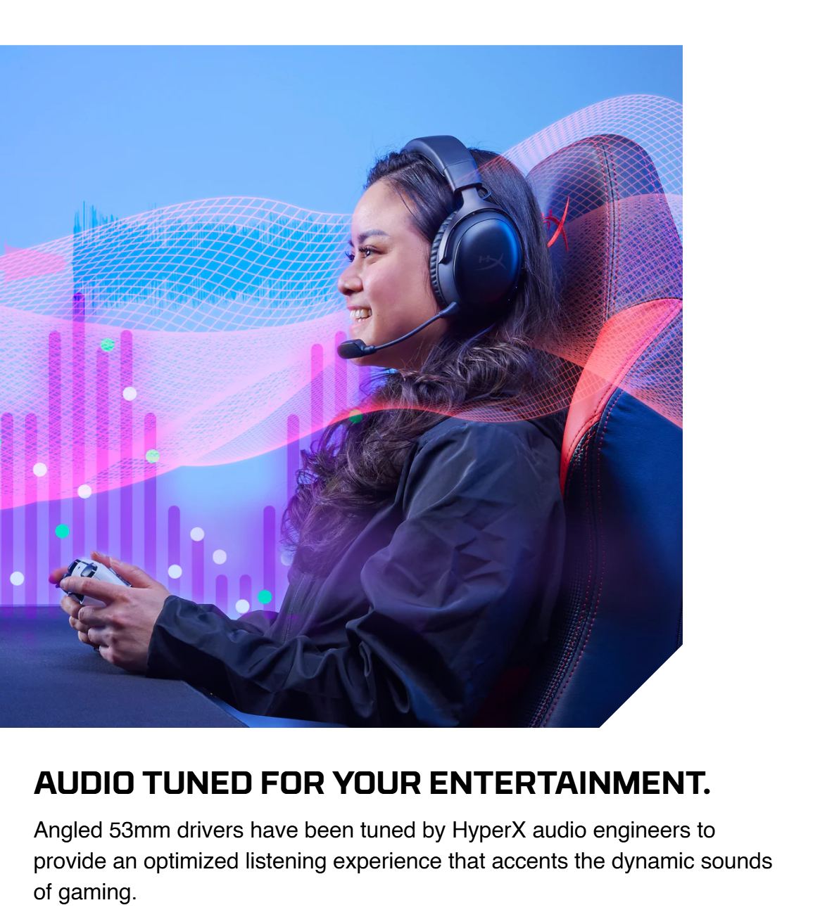 HyperX Cloud III Multiplatform Compatible Wireless Gaming Headset ...