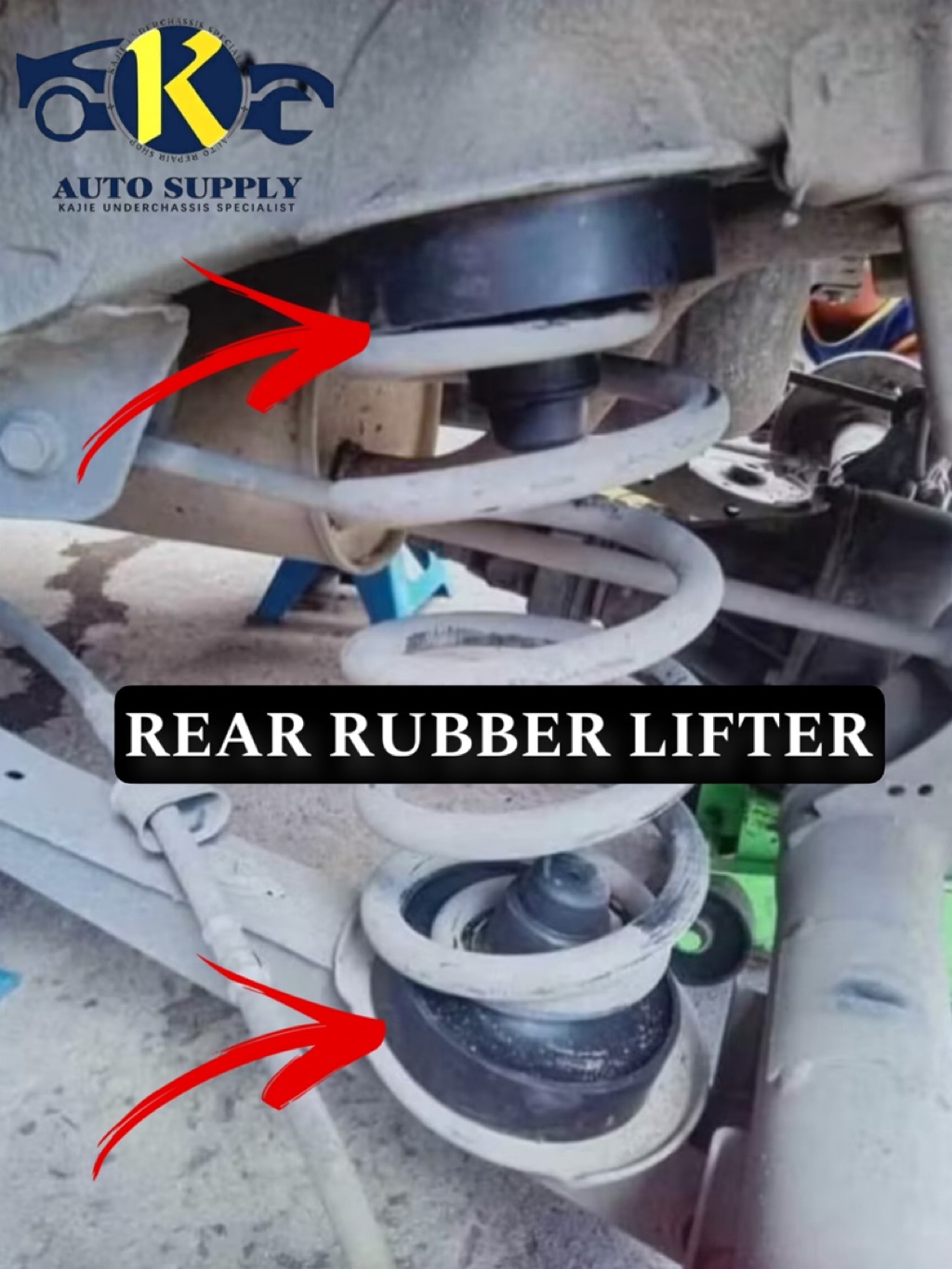 Toyota Wigo Rubber Lifter Heavy Duty front and Rear (avoid scraping on ...