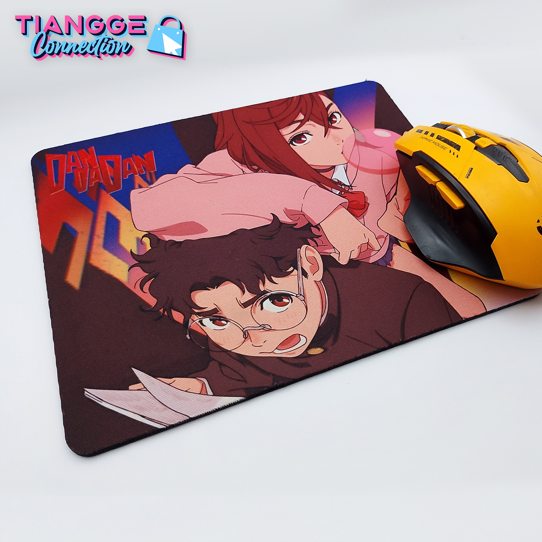 Dandadan MOUSE PAD (momo & okarun) for pc computer laptop (kawaii anime ...
