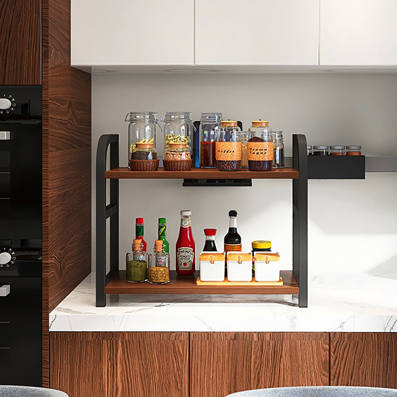 For Kitchen Multi-furniture Local Spice Rack Condiment Seasoning ...