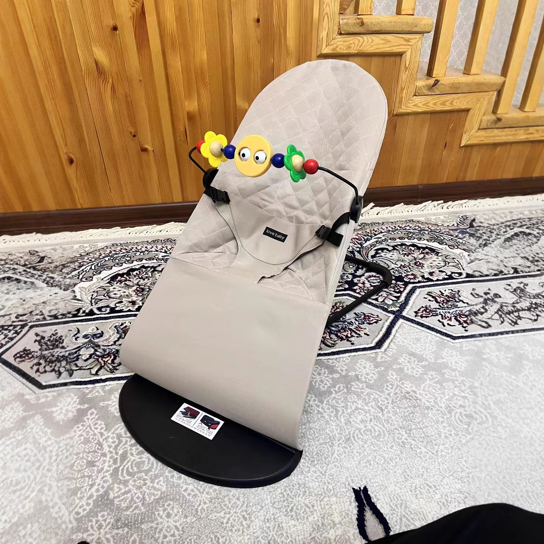 Flodable Baby Rocking Bouncer Soft Newborn Baby Bouncing Chair Baby ...