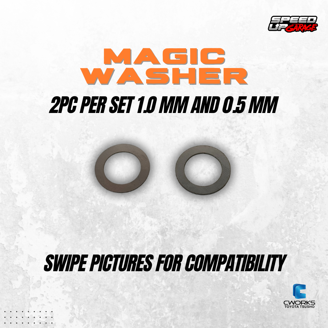 MAGIC WASHER 2PC/SET CWORKS TOYOTA CWORKS | Shopee Philippines