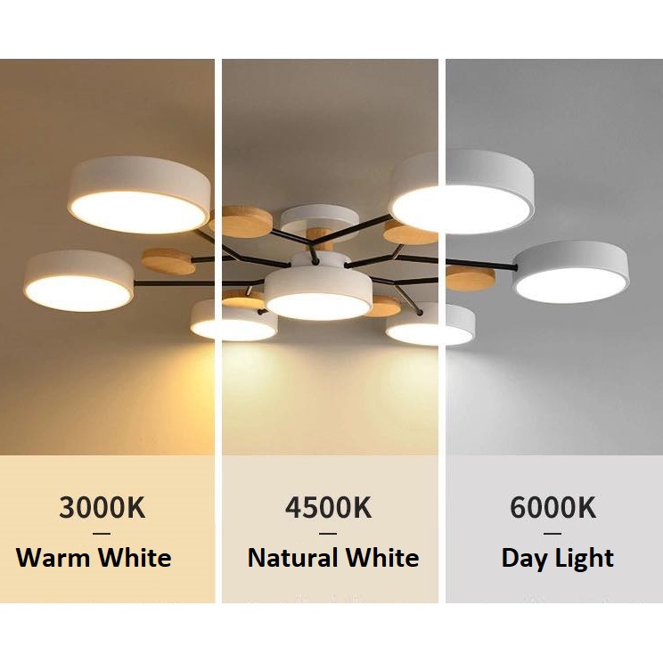 Nordic chandelier ceiling light /bedroom center light/ ceiling Led ...