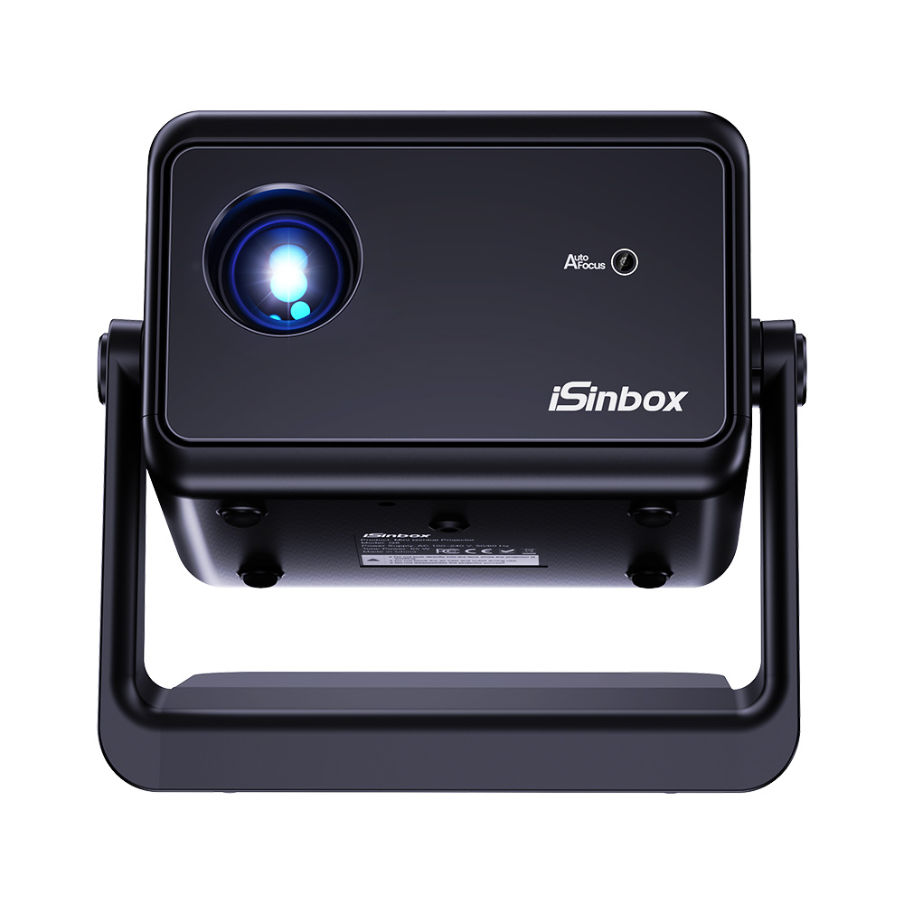 ISINBOX Q8 Smart Projector Wifi 6 Bluetooth Projector Android 9 1080P ...