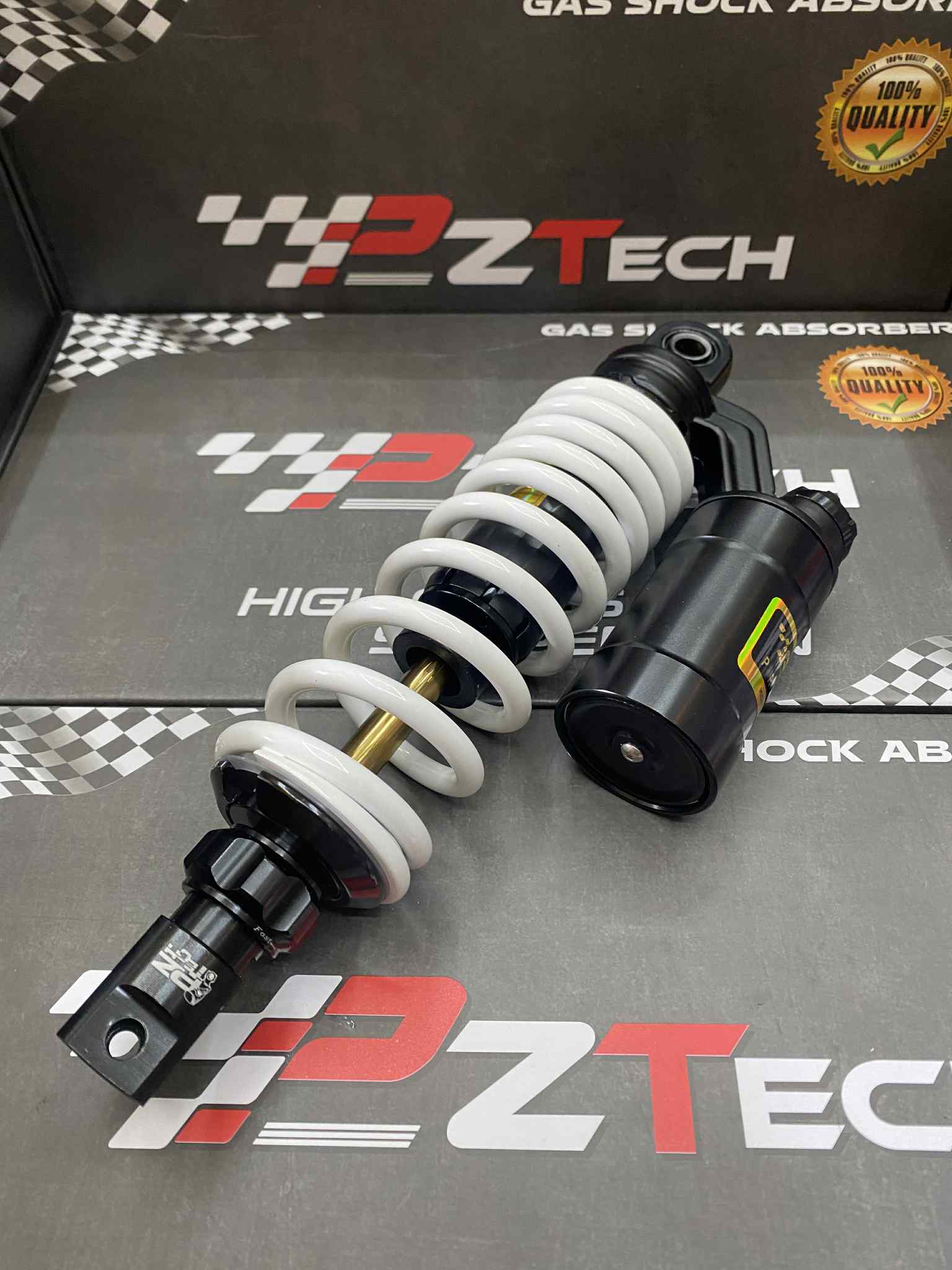 PZTECH REAR SHOCK G2 SERIES ADJUSTABLE COMPRESSION MIO / BEAT/ CLICK ...