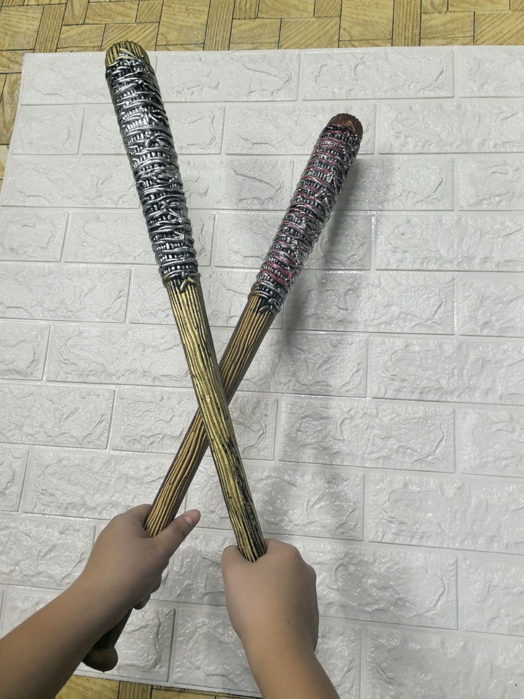 Halloween performance props dress up plastic stick baseball bat mace ...