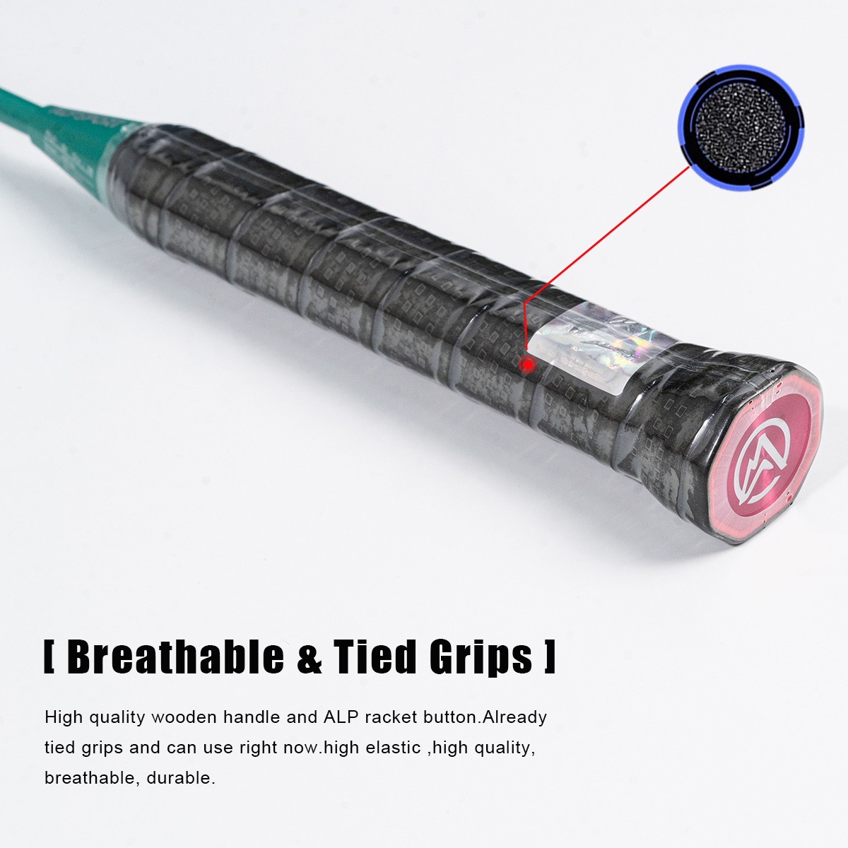 ALP V5 Snake 30LBS 5U G6 Wave Frame 100% Original Carbon Badminton ...