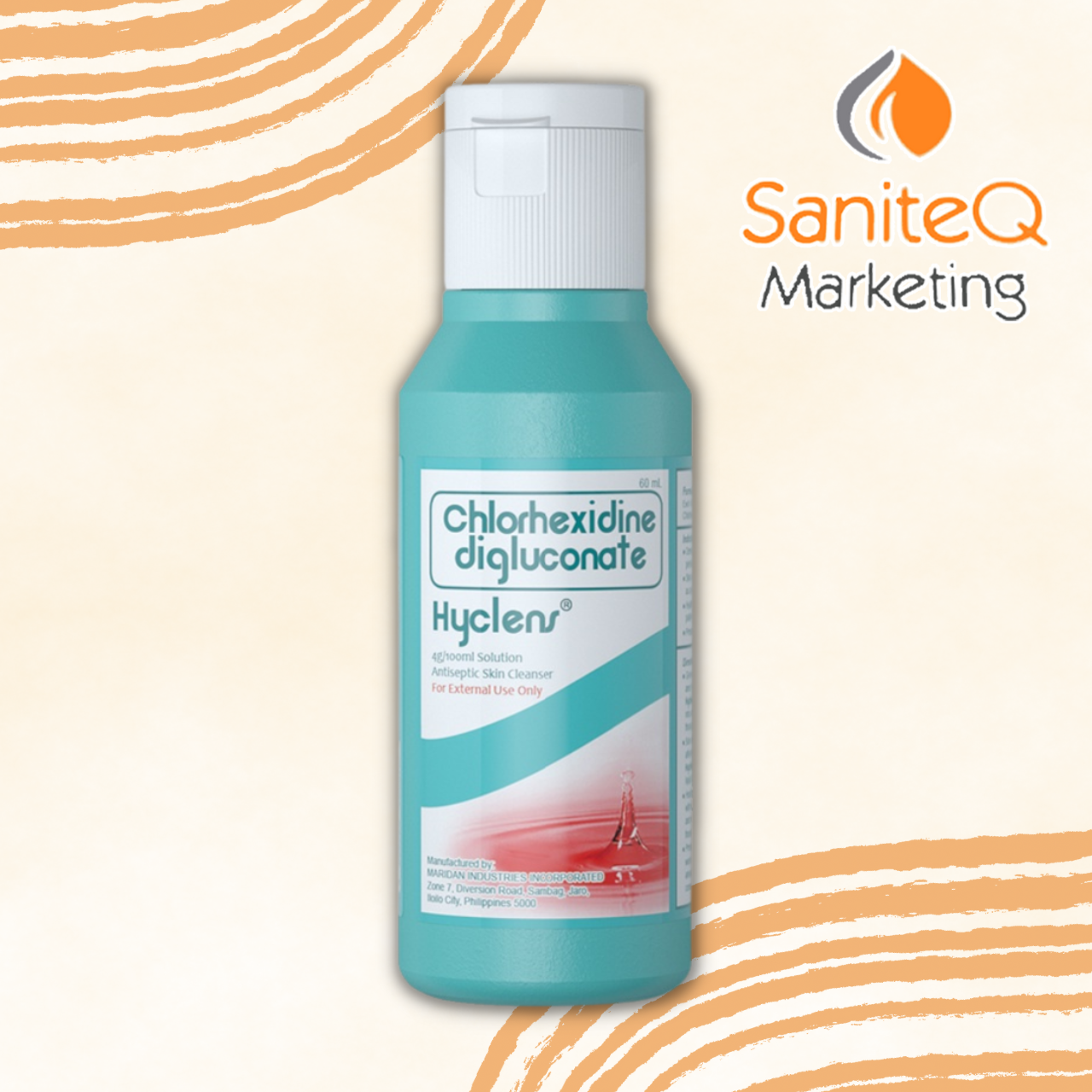 Hyclens Skin Cleanser (4% Chlorhexidine) 60mL | Shopee Philippines