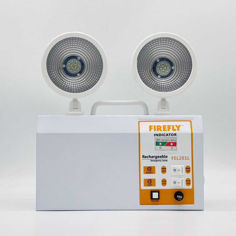 COD -Upgraded version Rechargeable Twinhead Emergency Lamp - FEL201L ...
