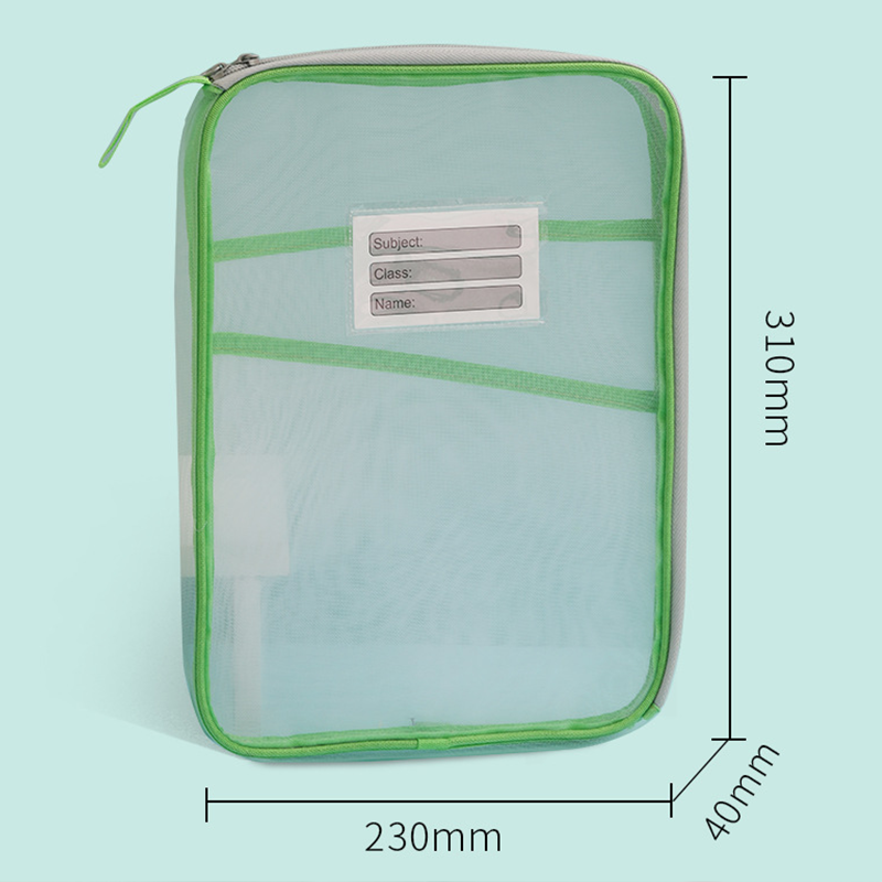 Transparent 3 Tier File Bag Expandable Design Multi Pocket Color ...
