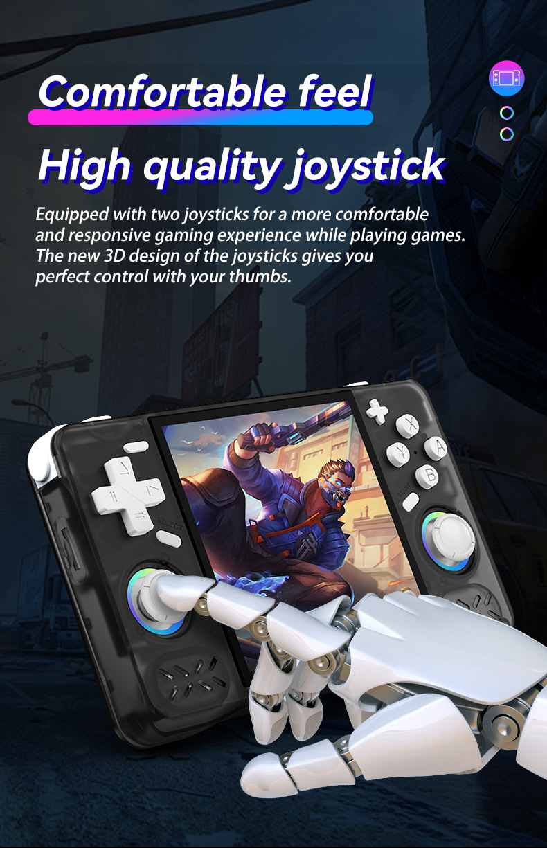 XF40H 4inch iPS Screen Game Handheld Retro Console Open Source Pocket ...