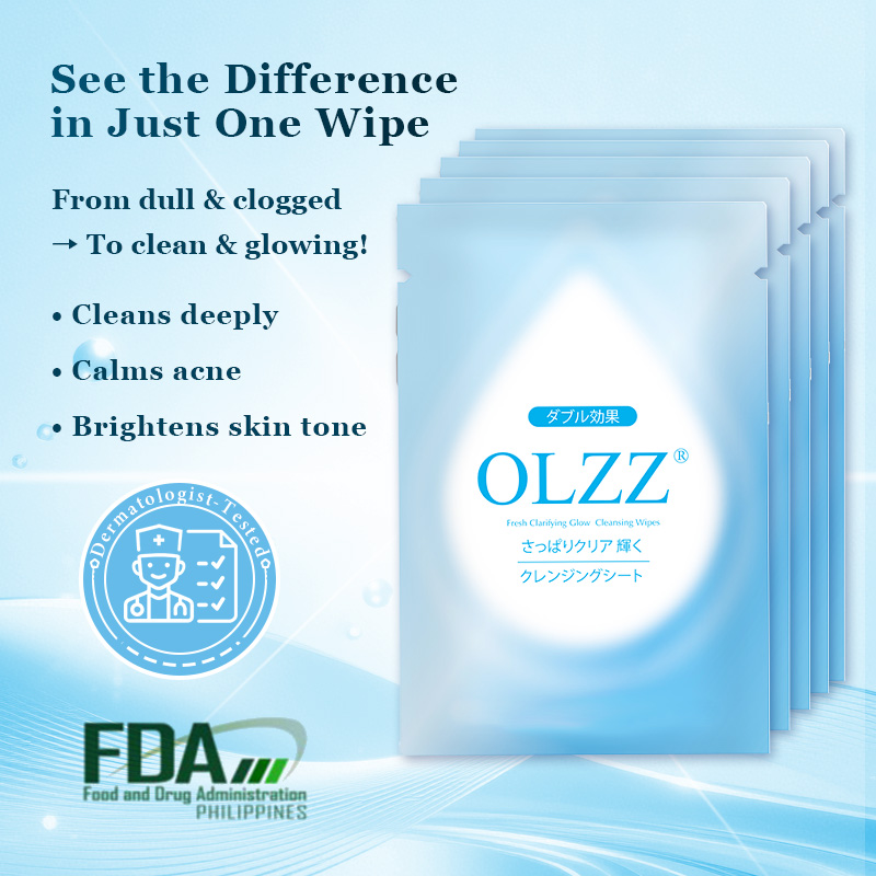 OLZZ Micellar Makeup Remover Wipes Whitening Repair Gentle Cleansing ...