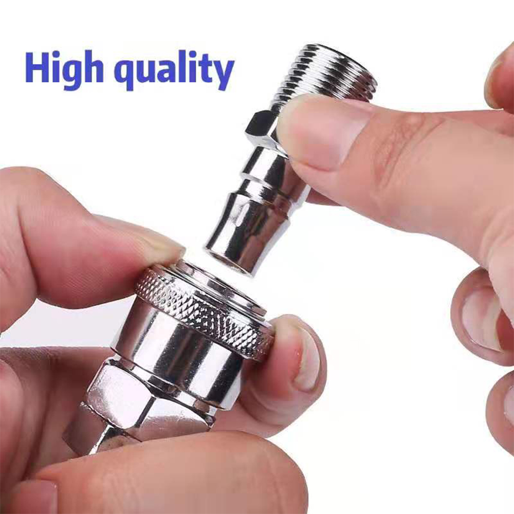 Air Hose Connector Coupler Socket Quick Coupling High Pressure PP SP PF ...
