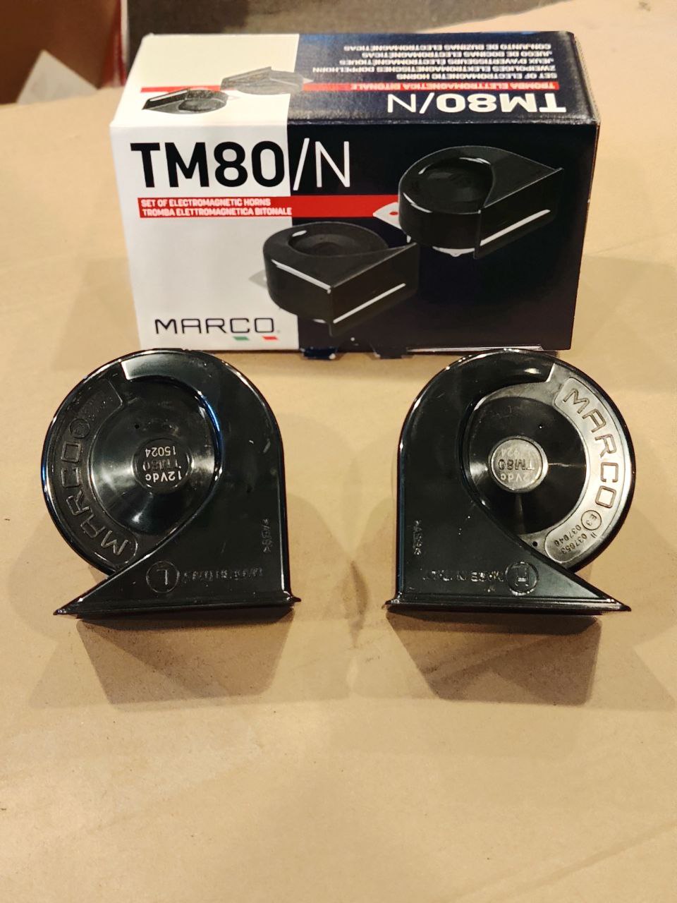 MARCO FANFARE HORN TM80/N 12V | Shopee Philippines