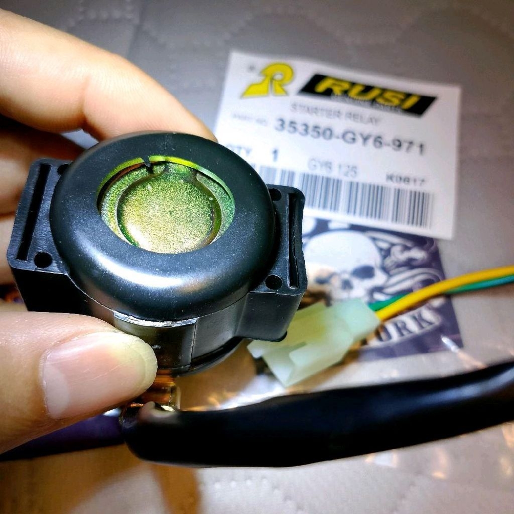 STARTER RELAY GY6 125, Universal Rusi | 35850-GY6-971 | Shopee Philippines